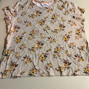 Floral Print Women's Top